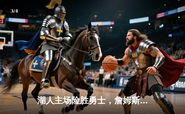 湖人主场险胜勇士，詹姆斯三双数据闪耀关键战 - 3